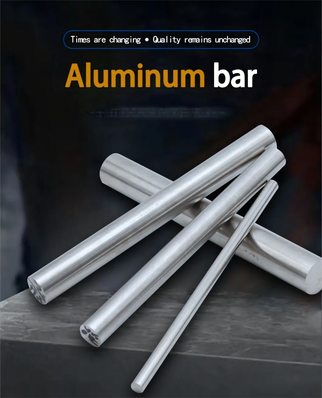 Factory Processed Customized Round Solid Bar Anti Rust 6063 7003 7075 Aluminum Bar