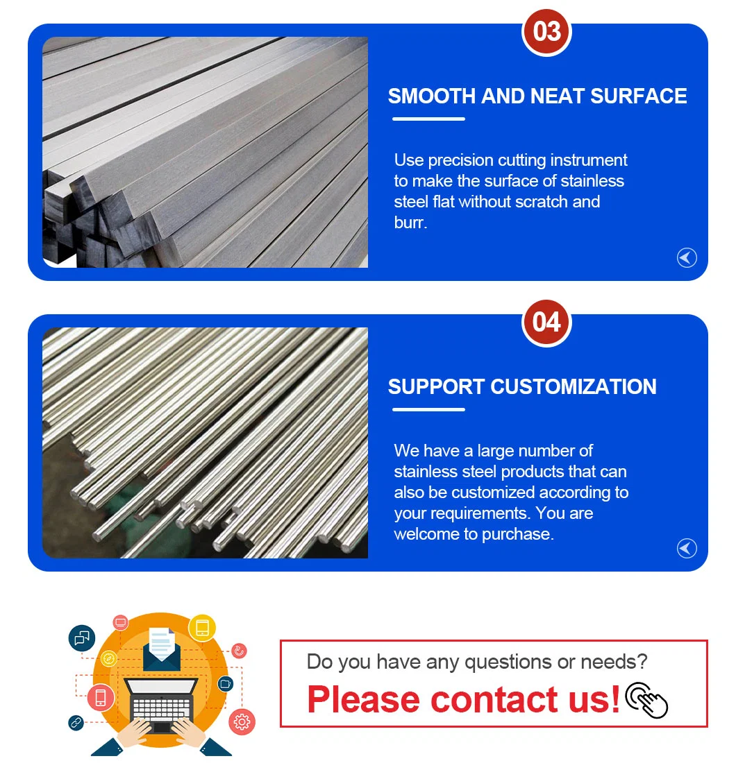 ASTM Bright Alloy Rod 304 Stainless Steel Round Bar Price Low Price