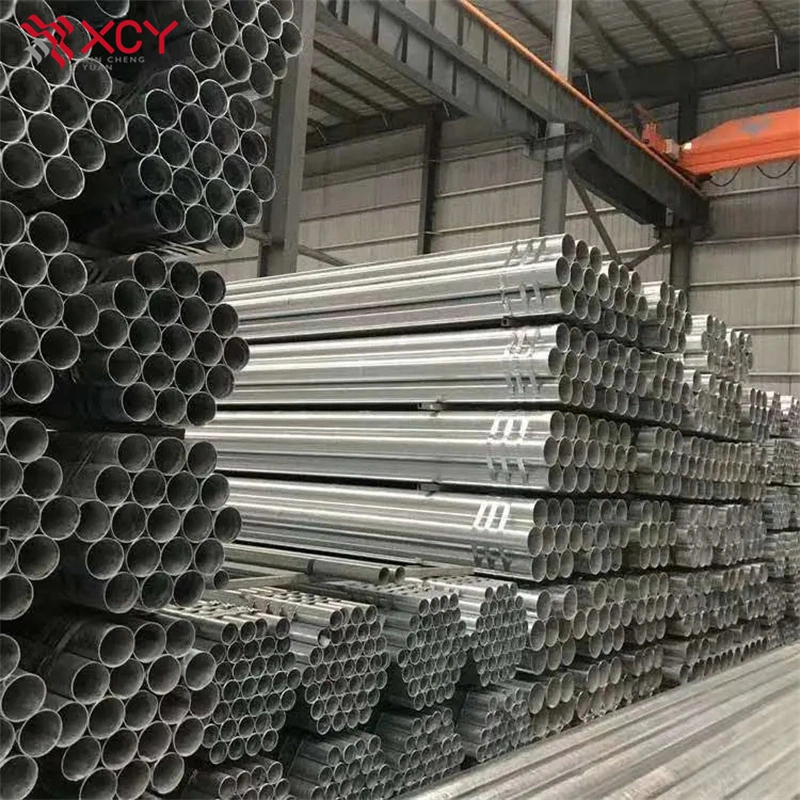 Low Price Large Stock Hot Dipped Galvanized Steel Pipe/Round Steel Pipe Tube 15mm Diameter Q345