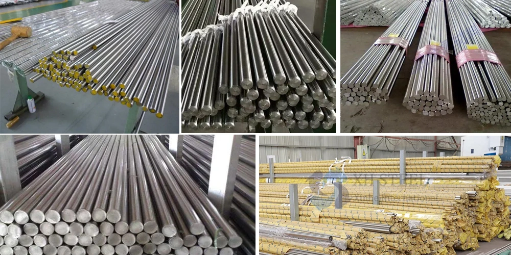 Stainless Steel Bar Thick 2mm 3mm 6mm 12mm 19mm Ss 304 201 Stainless Steel Round Bar 904L Bright Round Metal Rod