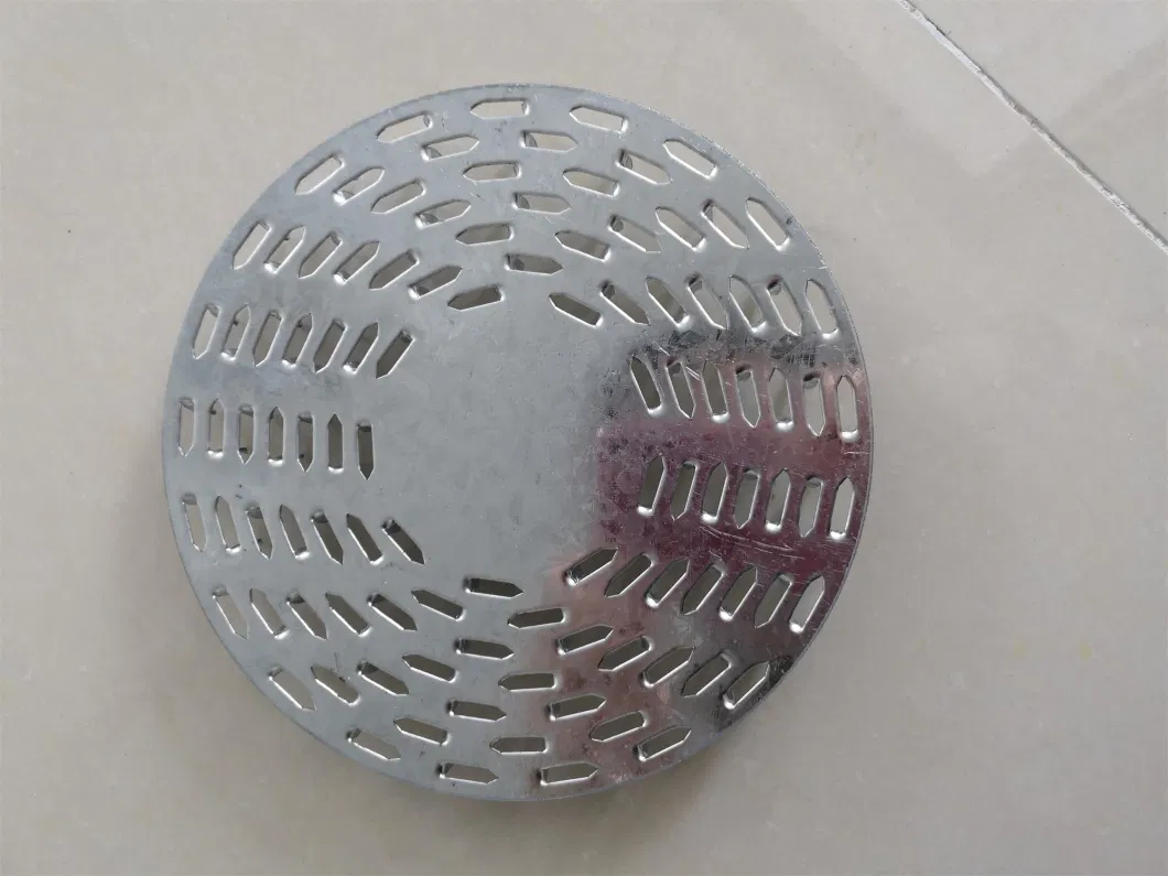 Galvanized Metal Round Plate with Barb for Wood House Connection