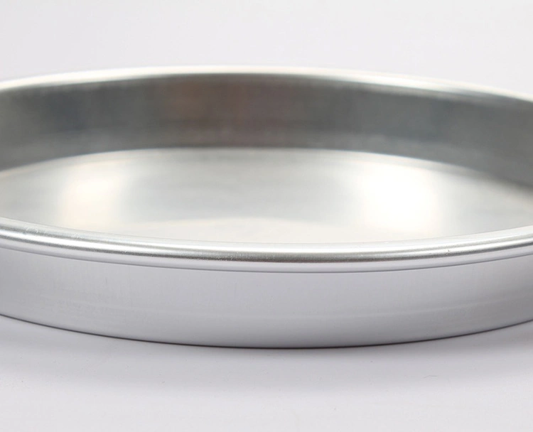 5/6/7/8/9/10 Inch Small Sizes Aluminium Round Pizza Pie Pastry Food Baking Plate for Bakery Restaurant and Home Kitchen