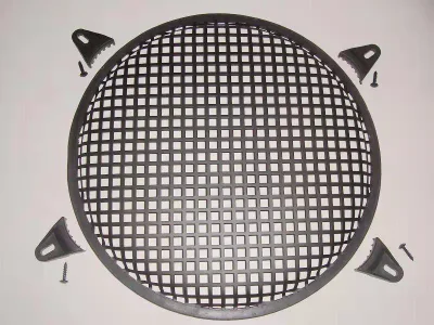 Rejilla de altavoces metálica aluminio cubierta de altavoces de 2 pulgadas