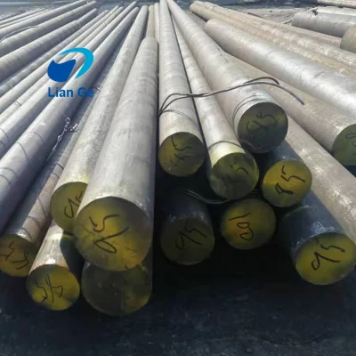 Laminado en caliente de acero forjado de SS400 Barra redonda SAE 1045## 50 20 4140 4340 8620 8640 Barras redondas de acero de aleación