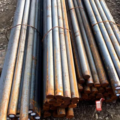 Q195 Q235 Q345 A36 Ss400 Acero dulce Er308L MS 10mm 12mm barra redonda de acero al carbono/aleación barra de hierro barra metálica Stock