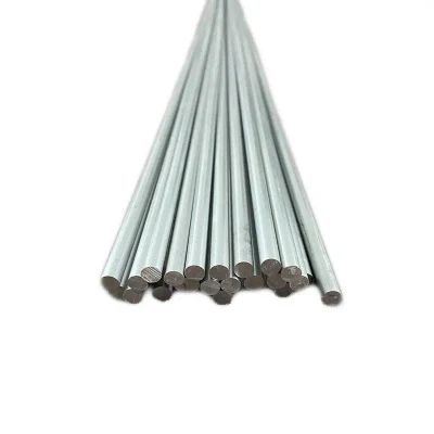 Fabricantes de resistencia 8mm 18mm diámetro exterior 99,5% Contenido de aluminio 7075 6061 T6 1050 1060 1100 barra redonda de aluminio