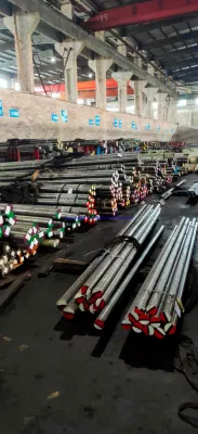 SCR440, Scm420, Scm440, en19, en24, en el36 de hierro laminado en caliente de acero al carbono de la barra de acero redondo barras redondas