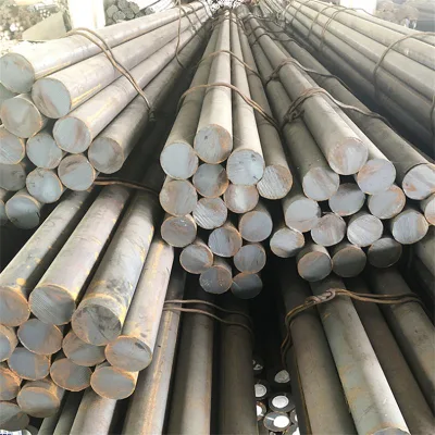 Precio de fábrica laminadas en caliente Q235/SS400 la norma ASTM A572 de acero al carbono de grado 50 Barra redonda 10mm/25mm/35mm/45mm/50mm/precio de barra redonda de 60mm
