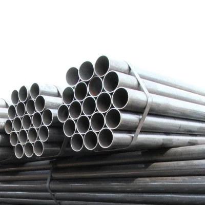 Mesas de hierro negro S235 Como1074 C250 Tubo de acero estructural programar 40