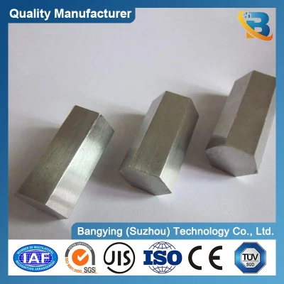 S45c la varilla de alta Barra hexagonal de acero 1.4523 8mm 10mm con la regularidad en la sección transversal de la barra hexagonal de acero Inoxidable acero al carbono Barra redonda