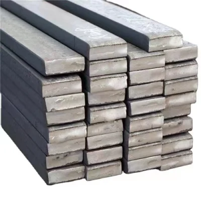 Q235 SS400 S235JR Ms AISI 1045 / barra cuadrada de acero SAE 1045 / En8 C45 S45c laminadas en caliente cuadrado sólido rectángulo plano de la barra de acero especial