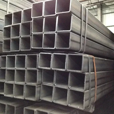 Proveedor chino de tubo de acero al carbono ASTM A252 Tubo cuadrado de acero de construcción