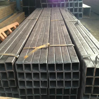 A un precio bajo Ventas directas 40X80 40X60 laminado en caliente Y laminado en frío 35#45 # 40cr Acero al carbono sin costuras Ronda o. Tubos cuadrados