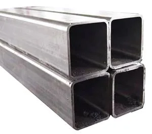 4X4 Q235B A36 A53 Hierro carbono Cuadrado de acero galvanizado suave Precio de tubería/barras cuadradas de sección hueca
