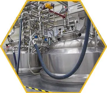  1/2 manguera de pulverización química cable de acero mejor rociador de manguera azul Manguera EPDM de compatibilidad química manguera de EPDM