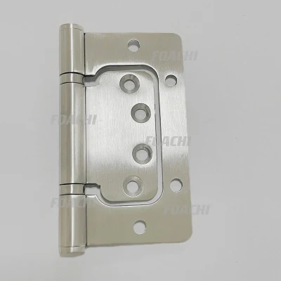 Bisagra de 4 pulgadas de acero inoxidable de alta calidad de la puerta de trampa de Hardware giro Sub-Mother Ronda fácil a ras de la esquina de las bisagras las bisagras de puerta Butt