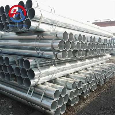 Acero galvanizado laminado en caliente tubo/tubo de alta calidad DX51D+Z 1,5mm pared Tubo redondo grueso de Gi bañado en caliente
