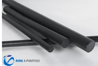PA6 varilla de nylon HDPE Politetrafluoroetileno barras redondas aislamiento carbono bronce Varillas de PTFE con fibra de vidrio