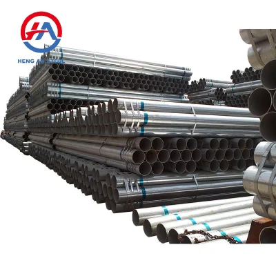 Acero galvanizado laminado en caliente tubo/tubo de alta calidad DX51D+Z 1,5mm pared Tubo redondo grueso de Gi bañado en caliente