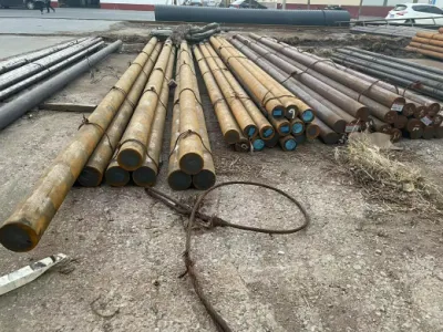 Dibujado fría fría ha terminado de barra redonda de la barra de acero al carbono 1045 S45c ms de negro de la barra de acero redondo Precio barra antivuelco de acero al carbono