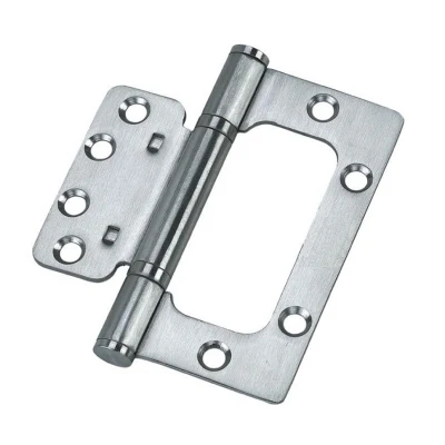Bisagra de 4 pulgadas de acero inoxidable de alta calidad de la puerta de trampa de Hardware giro Sub-Mother Ronda fácil a ras de la esquina de las bisagras las bisagras de puerta Butt