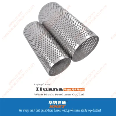 Tubo de acero inoxidable perforado de 25 pulgadas para sistema de escape