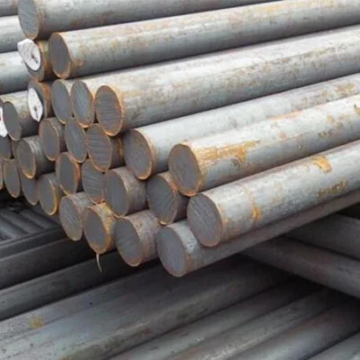 China Proveedor de varilla de acero al carbono de la barra de acero de Acero Cromado barras redondas de acero al carbono negro Barra redonda de acero de 10mm varilla redonda 1055 Barra redonda de acero al carbono