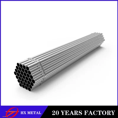 La construcción de laminado en frío caliente ASTM A53 A106 de cuerpos huecos rectangulares de acero galvanizado cuadrado redondo de acero al carbono tubo estructural mecánica