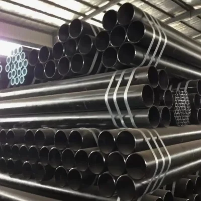 Suministro de fábrica API 5L Psl1 tubería 3PE recubierta 24 pulgadas Tubo de acero en espiral para apilar