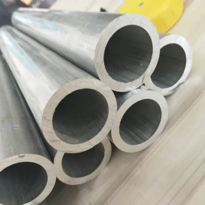  Tubo de aleación redonda extruida de aluminio 2024 2014 1060 1100 5083 Tubo de aluminio/aluminio de 6061 6063 7075 T6 2 pulgadas y 4 pulgadas Precio