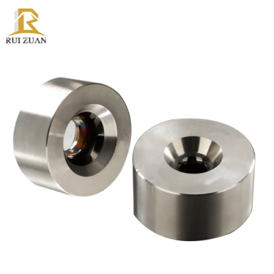  Troqueles de dibujo de alambre de diamante recubiertos nano para aleaciones de cobre y aluminio Alambres y tubos de acero inoxidable