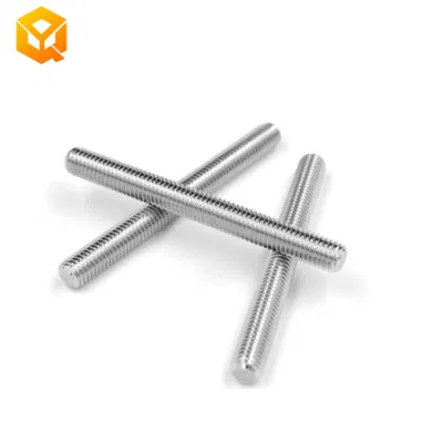  Comercio al por mayor ASME 6### 8 10 12# 1/4&quot; de 5/16&quot; de 3/8&quot; pulgadas de Acero Inoxidable SS316 Un4-70 una varilla roscada4-80 completa barras