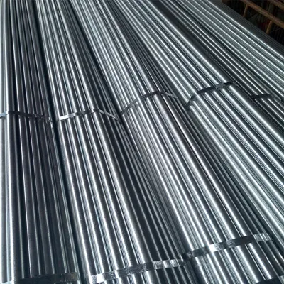 Venta en caliente Alta calidad de acero galvanizado tubo/tubo 1 X 36 Tubos de acero chapado en zinc