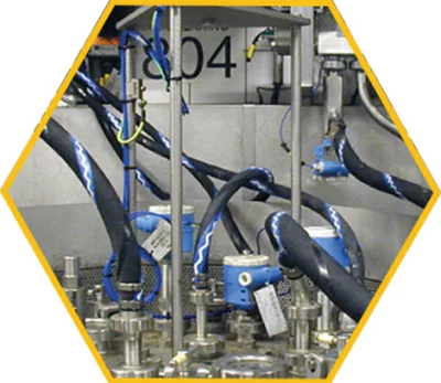 Tubo reforzado de tubo multiusos de PTFE de baja presión PTFE de alta temperatura Tubo reforzado Tubekaizhuang resistente