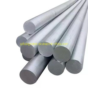  3003 2024 1100 1060 6063 6082 5005 5052 5083 5182 5754 T4 T6 barra de perfil de aluminio sólido extruido sólido redondo Barra de varilla para cantidad alta
