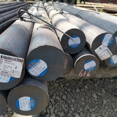 Precio de fábrica laminadas en caliente Q235/SS400 la norma ASTM A572 de acero al carbono de grado 50 Barra redonda 10mm/25mm/35mm/45mm/50mm/precio de barra redonda de 60mm