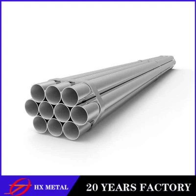 La construcción de laminado en frío caliente ASTM A53 A106 de cuerpos huecos rectangulares de acero galvanizado cuadrado redondo de acero al carbono tubo estructural mecánica
