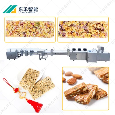  304 Acero inoxidable Nueva barra de cereales máquina barra de Candy línea de fabricación