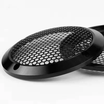 Rejilla de altavoces metálica aluminio cubierta de altavoces de 2 pulgadas
