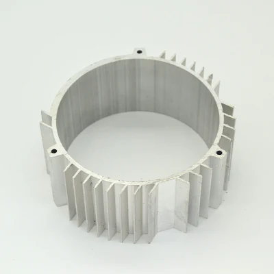 Parte de mecanizado CNC de aluminio del sistema de refrigeración OEM LED de perfil de extrusión el disipador de calor de la calle de la caja de aluminio de iluminación LED disipador de calor de cobre