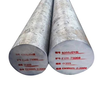 Precio de fábrica laminadas en caliente Q235/SS400 la norma ASTM A572 de acero al carbono de grado 50 Barra redonda 10mm/25mm/35mm/45mm/50mm/precio de barra redonda de 60mm