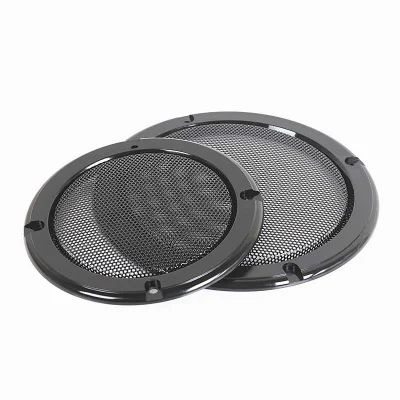  Rejilla de altavoces metálica aluminio cubierta de altavoces de 2 pulgadas