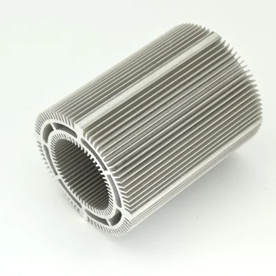 Parte de mecanizado CNC de aluminio del sistema de refrigeración OEM LED de perfil de extrusión el disipador de calor de la calle de la caja de aluminio de iluminación LED disipador de calor de cobre