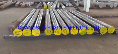 Acero al carbono, acero inoxidable C20,C45,C50,42CrMo4, 34CrNiMo6,18crnimo7-6,15crni6,25cr2ni4, barra redonda de acero aleado, barra hueca sólida de círculo