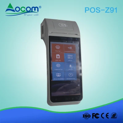 Z91 Android POS Wireless Handheld Terminal con huella digital