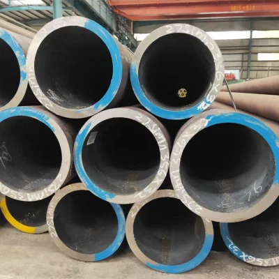 Tuberías sin costura diámetro grande A106 Gr mecánico sin costura tubería de acero SS 330 material tubo y tubos de acero redondos