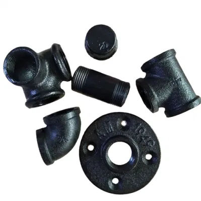Bricolaje muebles TUBO TUBO Industrial Toallero con boquilla de acero al carbono de 1/2 pulgada de la brida de la tapa del tubo de revestimiento de 1/2&quot; en t de hierro maleable