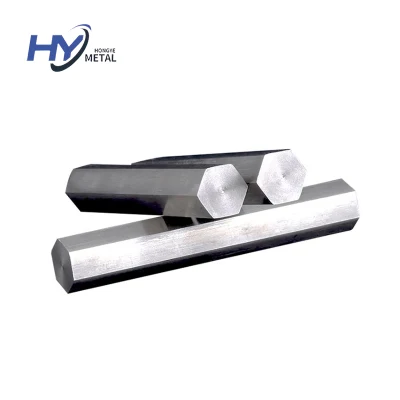 El fabricante 304 310S 316L 2205 2507 420 630 de 2mm 3mm 6mm de acero inoxidable pulido varilla hexagonal