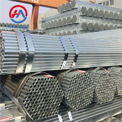 Acero galvanizado laminado en caliente tubo/tubo de alta calidad DX51D+Z 1,5mm pared Tubo redondo grueso de Gi bañado en caliente