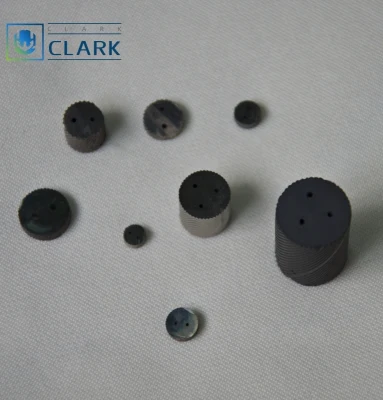  Personalizar barras de Tungsteno con 2 conductos de refrigeración helicoidales sin moler la superficie brillante/